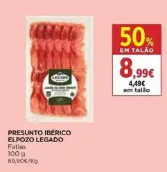 El Corte Inglés El pozo legado - presunto iberico promoção
