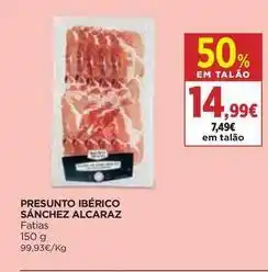 El Corte Inglés Sanchez alcaraz - presunto iberico promoção