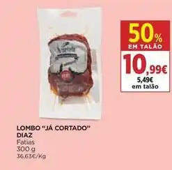 El Corte Inglés Diaz - lombo já cortado promoção