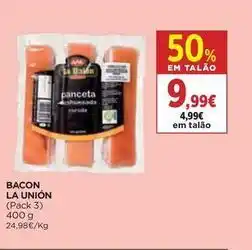 El Corte Inglés La union - bacon promoção
