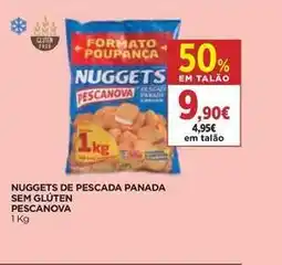 El Corte Inglés Pescanova - nuggets de pescada panada sem gluten promoção