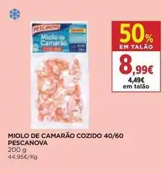 El Corte Inglés Pescanova - miolo de camarão cozido 40/60 promoção