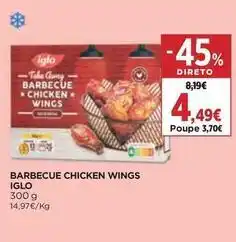 El Corte Inglés Iglo - barbecue chicken wings promoção