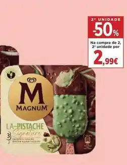 El Corte Inglés Magnum - gelado signature promoção