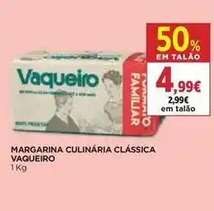 El Corte Inglés Vaqueiro - margarina culinaria clássica promoção