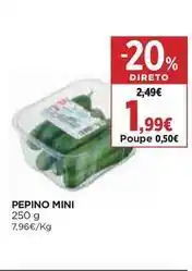 El Corte Inglés Pepino mini promoção