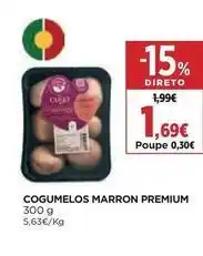 El Corte Inglés Cogumelos marron premium promoção