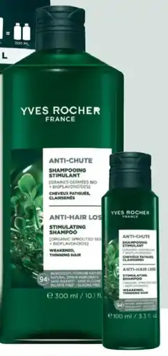 Yves Rocher Champô antiqueda promoção