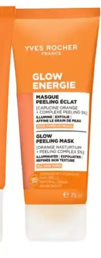 Yves Rocher Máscara Peeling Iluminadora promoção