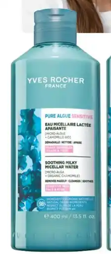 Yves Rocher Água Micelar Láctea Apaziguante promoção