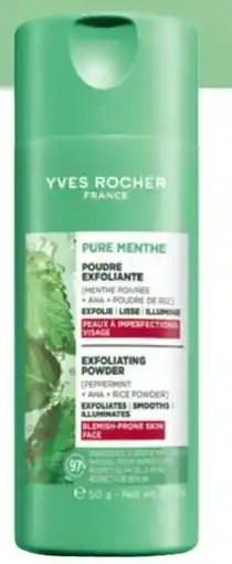 Yves Rocher Pó Esfoliante promoção