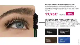 Yves Rocher Máscara Intense Metamorphose 3 em 1 promoção
