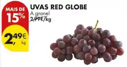 Pingo Doce Uvas red globe promoção