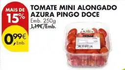Pingo Doce tomate mini alongado azura promoção