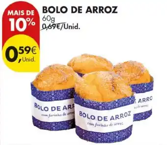 Pingo Doce Bolo de arroz promoção