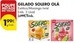 Pingo Doce gelado solero olá promoção