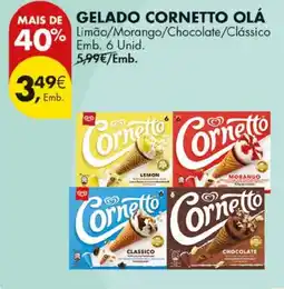 Pingo Doce Gelado cornetto olá promoção