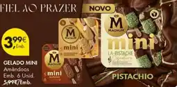 Pingo Doce magnum gelado mini amêndoas promoção