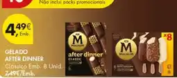 Pingo Doce magnum after dinner classic promoção