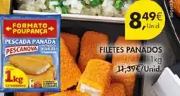 Pingo Doce Pescanova filetes panados promoção
