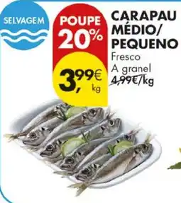 Pingo Doce Carapau selvagem médio/pequeno promoção