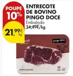 Pingo Doce Entrecote de bovino pingo doce promoção
