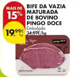 Pingo Doce bife da vazia maturada de bovino pingo doce promoção