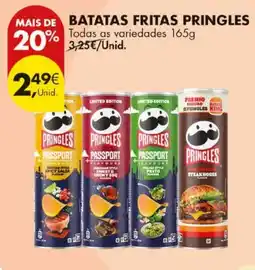 Pingo Doce Batatas fritas pringles promoção