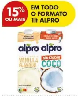 Pingo Doce Alpro coco sin azucar promoção