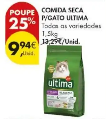 Pingo Doce comida seca p/gato ultima promoção