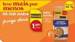 Pingo Doce Arroz agulha uruguai promoção