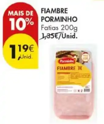 Pingo Doce Fiambre Porminho promoção