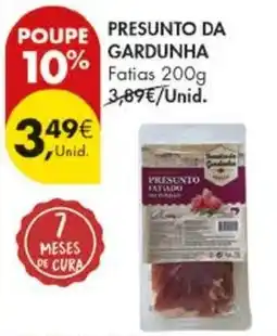 Pingo Doce Presunto da gardunha promoção
