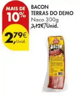 Pingo Doce Bacon terras do demo promoção