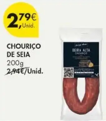 Pingo Doce Chouriço de seia promoção
