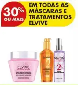 Pingo Doce Elvive máscara e tratamentos promoção