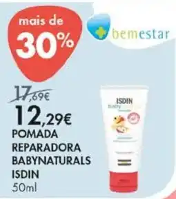 Pingo Doce pomada reparadora babynaturals isdin promoção