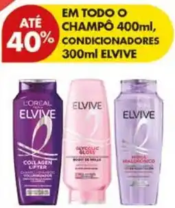 Pingo Doce Elvive champô e condicionador promoção
