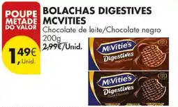 Pingo Doce Bolachas digestivas mcvities promoção