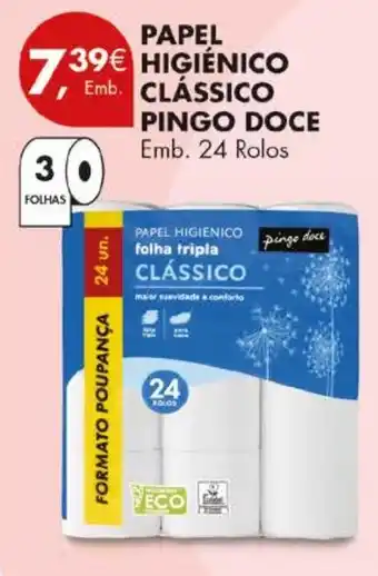 Pingo Doce Papel higiênico clássico pingo doce promoção