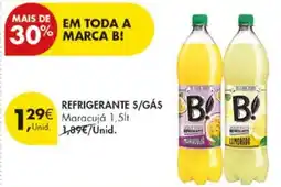 Pingo Doce refrigerante s/gás maracujá promoção