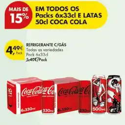 Pingo Doce refrigerante c/gás promoção
