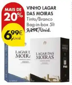 Pingo Doce vinho lagar das moiras promoção