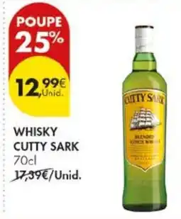 Pingo Doce Whisky Cutty Sark promoção