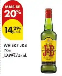Pingo Doce Whisky J&B promoção