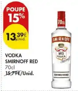 Pingo Doce vodka smirnoff red promoção