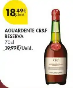 Pingo Doce Aguardente cr&f reserva promoção