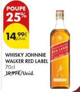 Pingo Doce whisky johnnie walker red label promoção