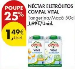 Pingo Doce Néctar eletrólitos compal vital promoção