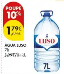 Pingo Doce Água Luso promoção
